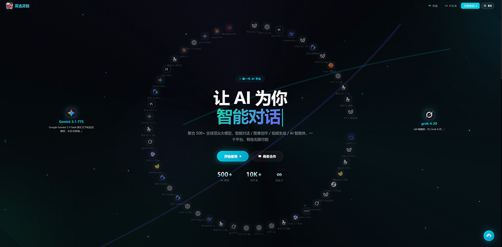 菁选灵创企业商务应用图